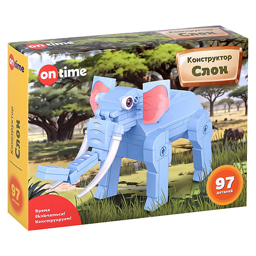 Конструктор ON TIME Конструктор слон
